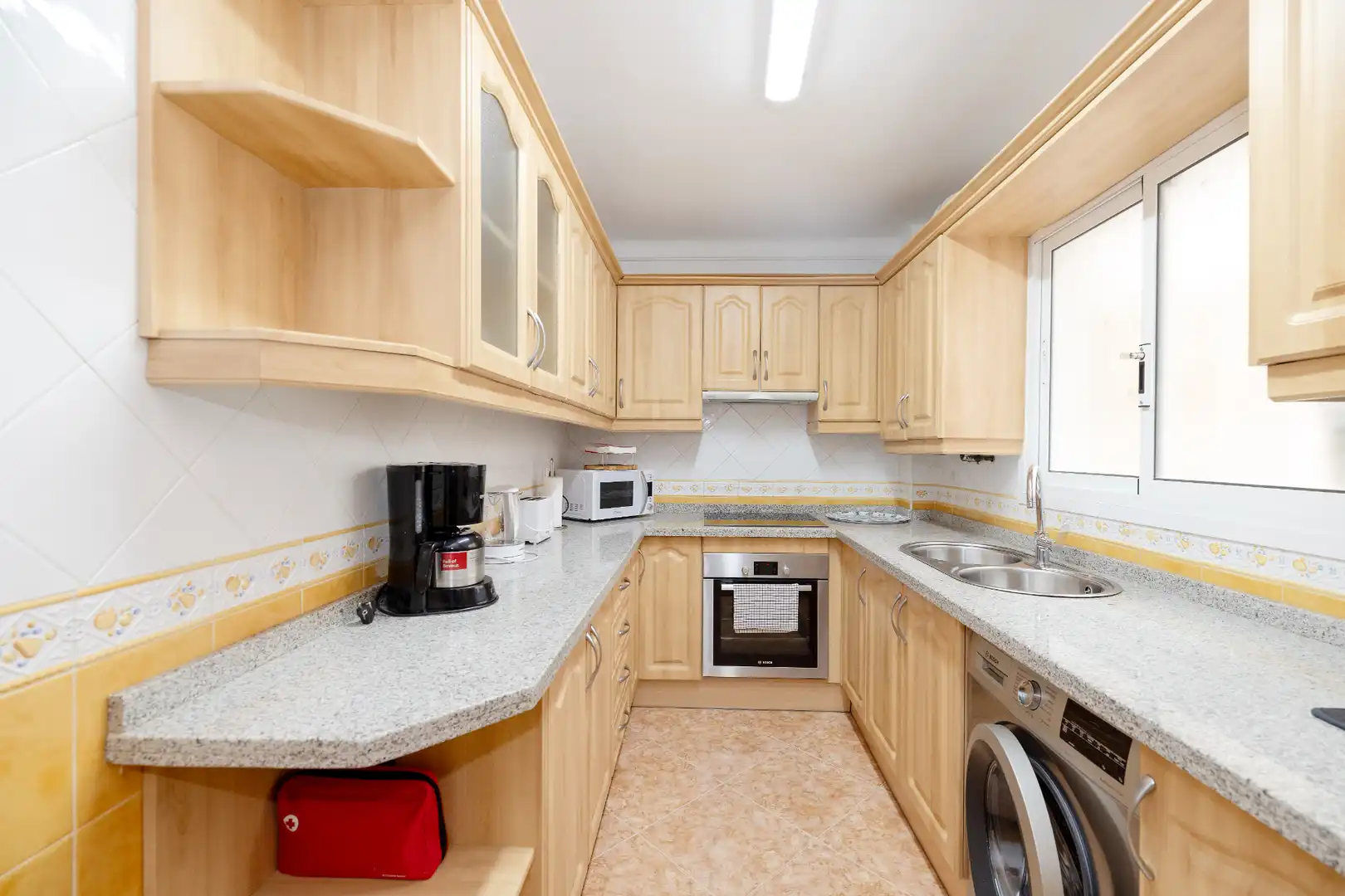Cocina de Piso en venta en Málaga con Aire acondicionado, Amueblado y Balcón