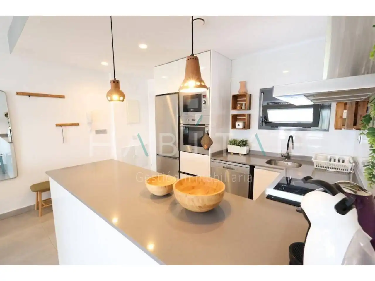 Cocina de Casa o chalet en venta en Pilar de la Horadada con Aire acondicionado, Terraza y Amueblado