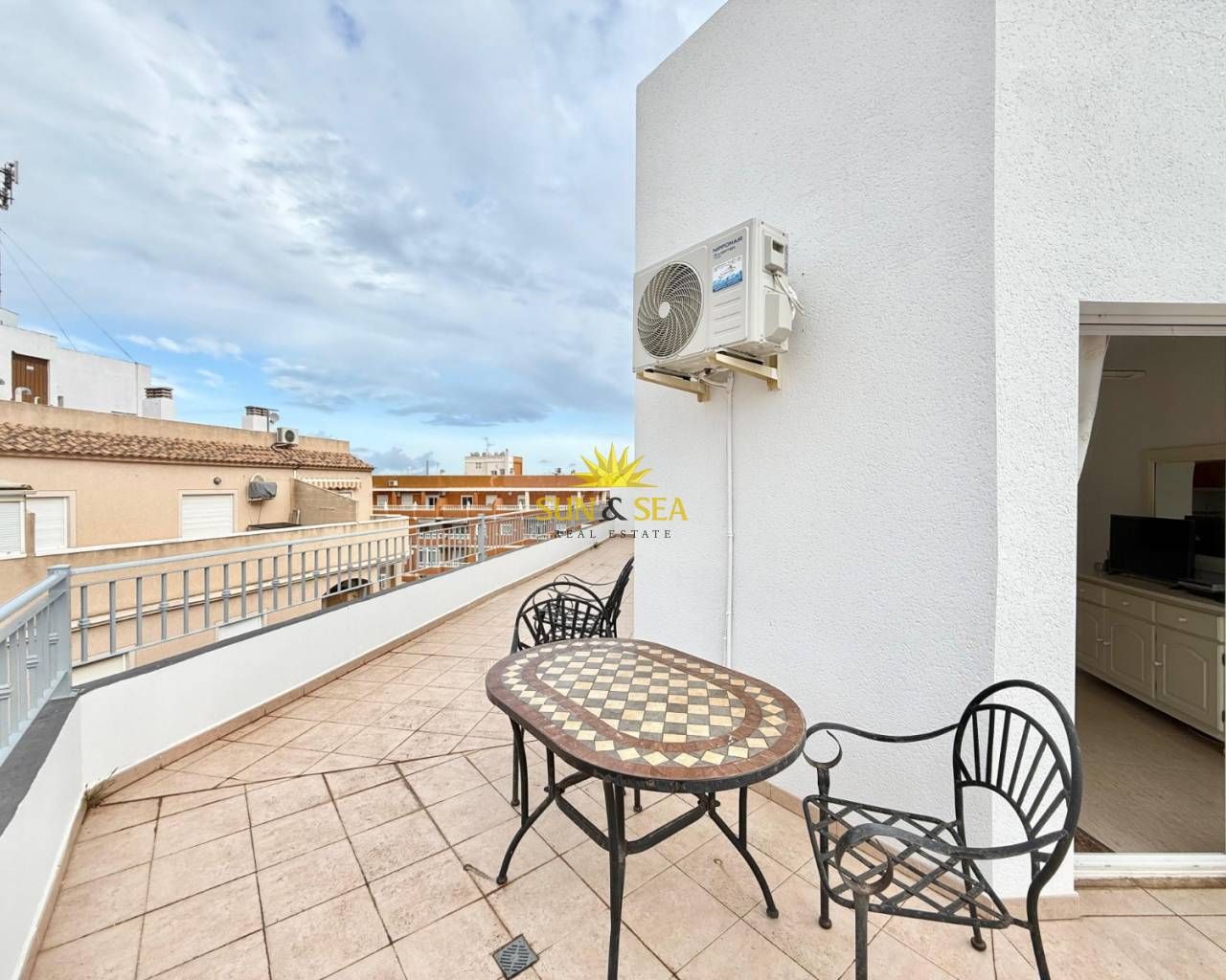 Terrace of Attic for sale in Torrevieja  with Heating, Terrace and Swimming Pool