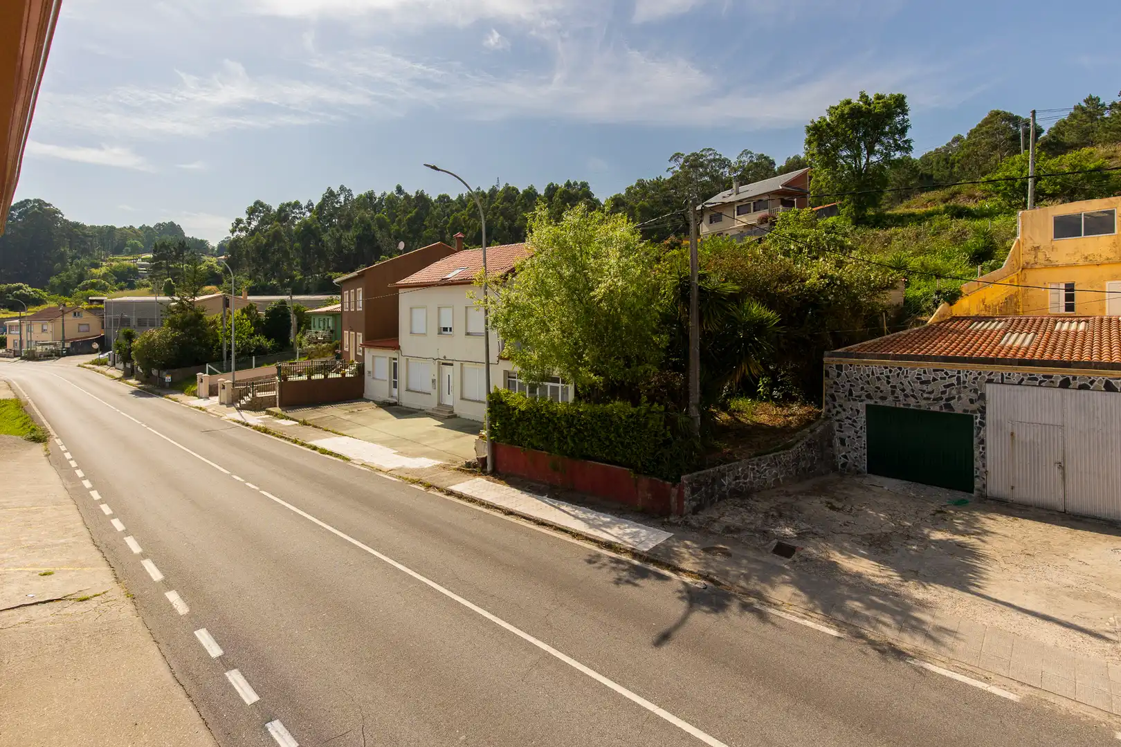 Vista exterior de Casa o xalet en venda en A Pobra do Caramiñal amb Calefacció, Jardí privat i Parquet