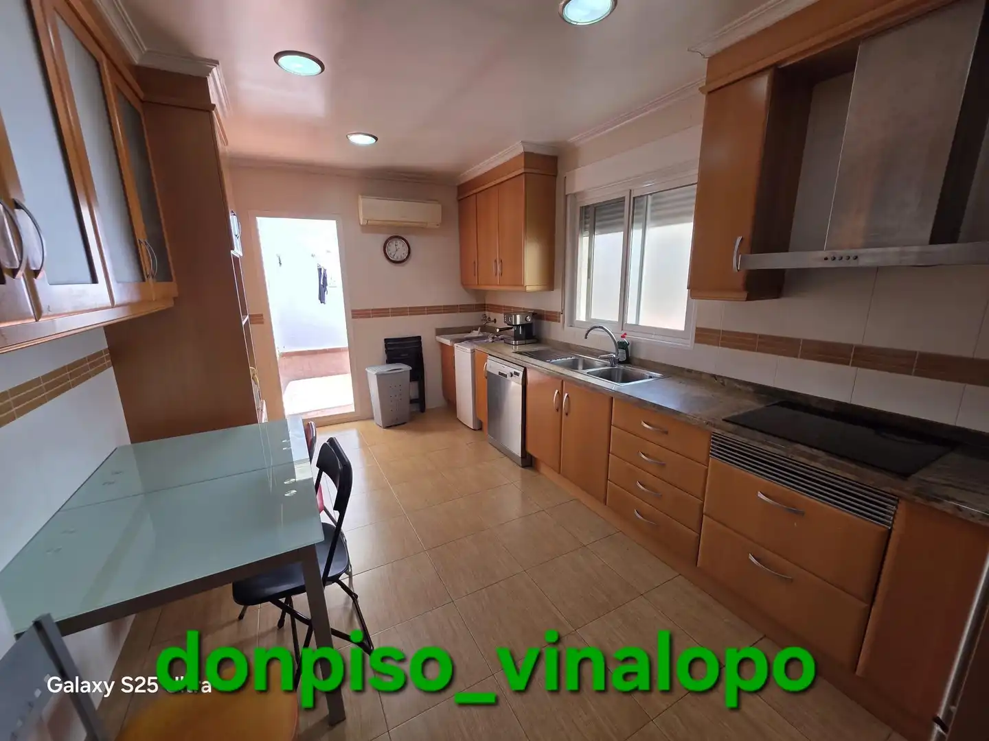Küche von Maisonette zum Verkauf in Villena mit Klimaanlage, Heizung und Balkon
