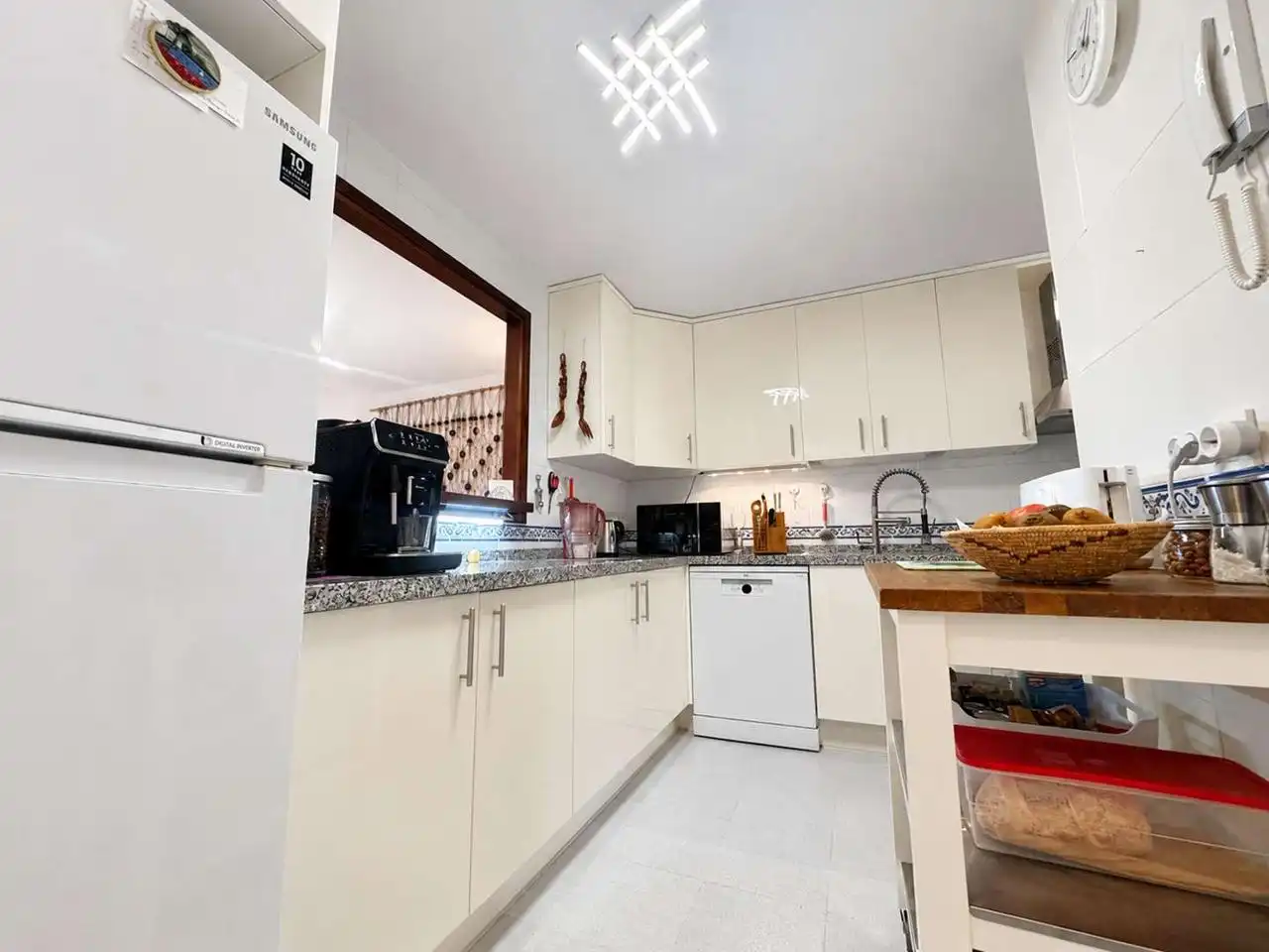 Cocina de Apartamento en venta en Manilva con Aire acondicionado, Calefacción y Terraza