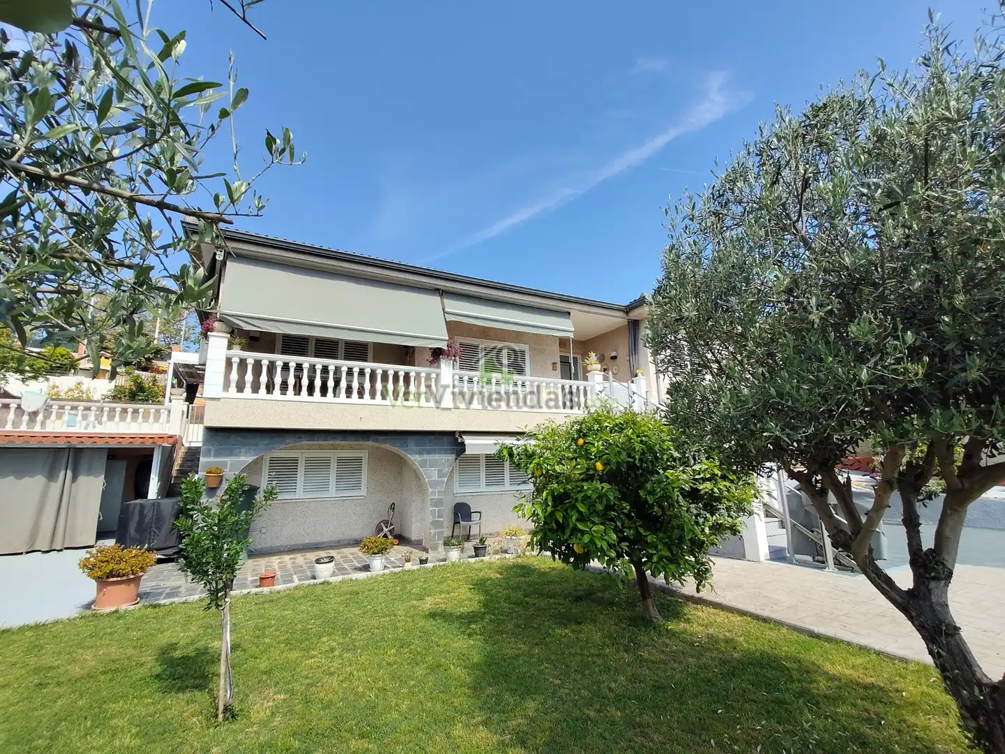 Vista exterior de Casa o chalet en venta en Castellbisbal con Aire acondicionado, Calefacción y Jardín privado