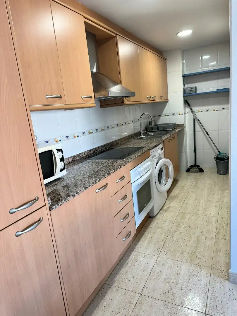 Cocina de Apartamento de alquiler en Puerto