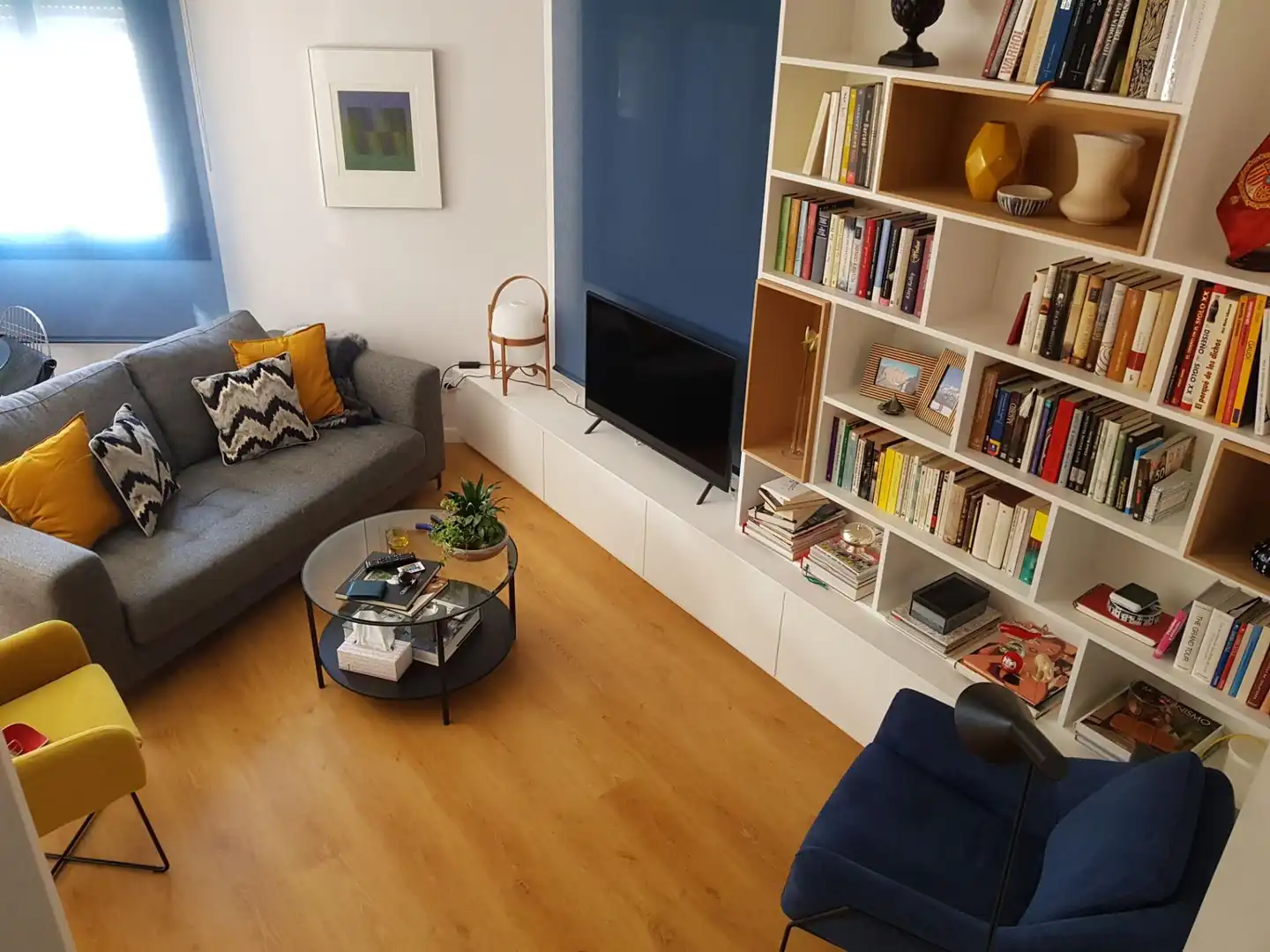 Sala de estar de Dúplex en venta en  Palma de Mallorca con Aire acondicionado, Calefacción y Parquet
