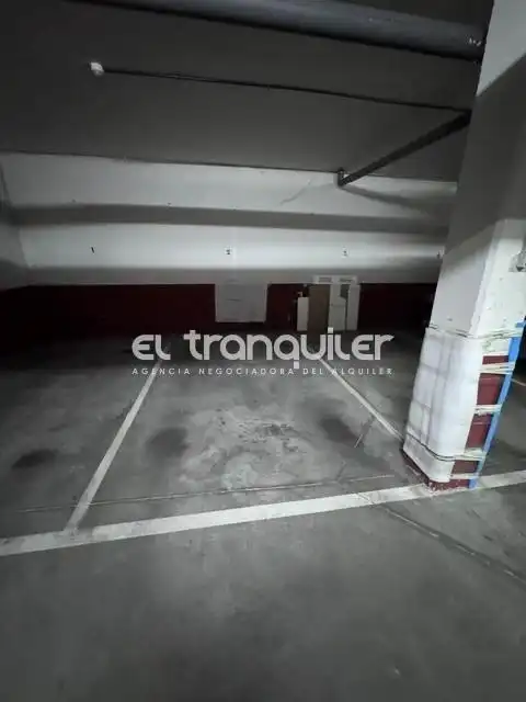 Parking of Flat for rent in Madrid  with Storage room, Furnished and Washing machine