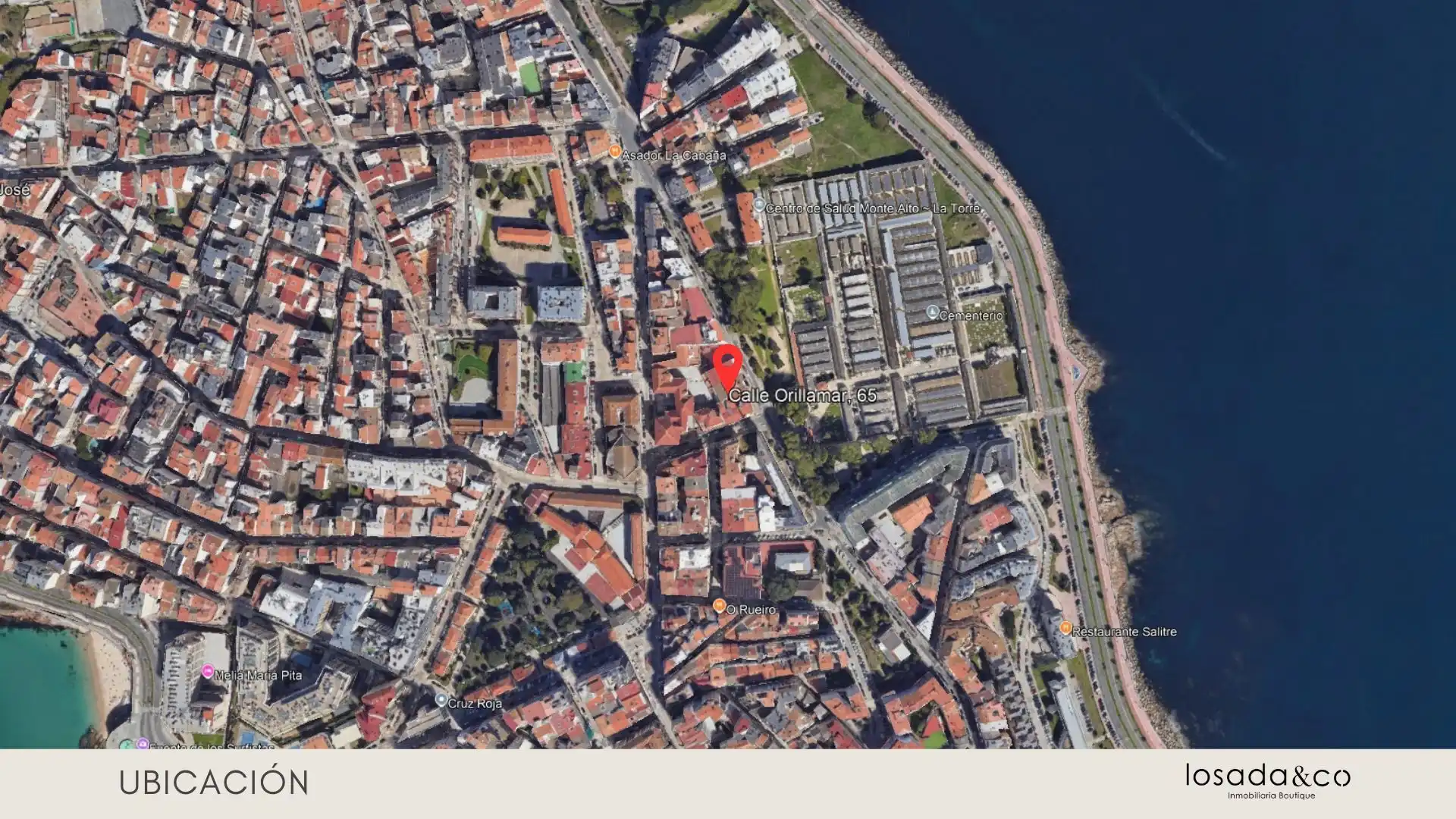 Exterior view of Flat for sale in A Coruña Capital   with Heating