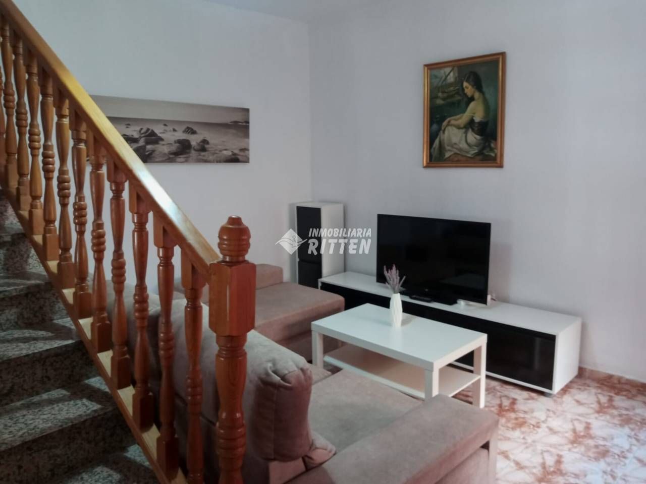Living room of Duplex for sale in Cartagena  with Private garden, Terrace and Furnished