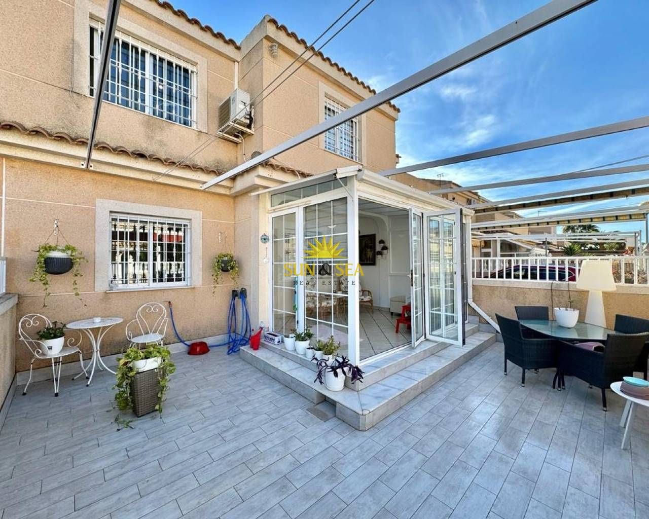Jardín de Casa o chalet de alquiler en Cartagena con Aire acondicionado, Calefacción y Jardín privado