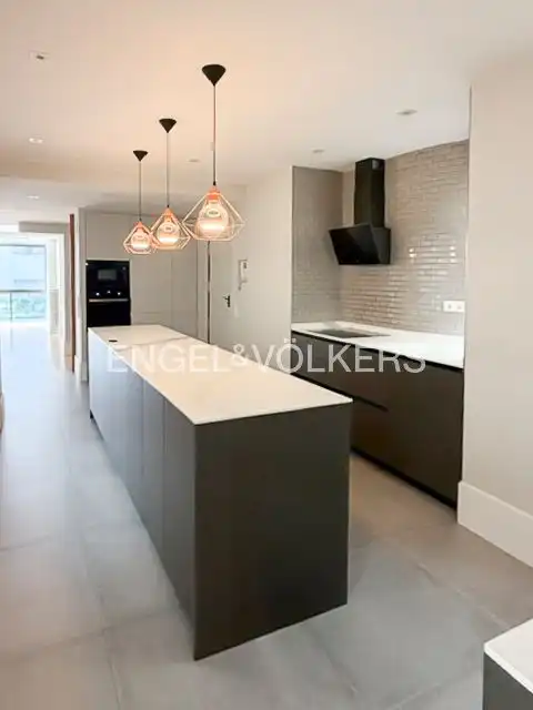 Cocina de Piso de alquiler en Madrid con Aire acondicionado, Calefacción y Parquet
