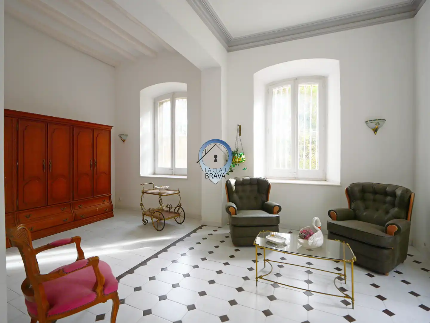 Sala de estar de Casa o chalet en venta en Sant Fruitós de Bages con Calefacción, Jardín privado y Trastero