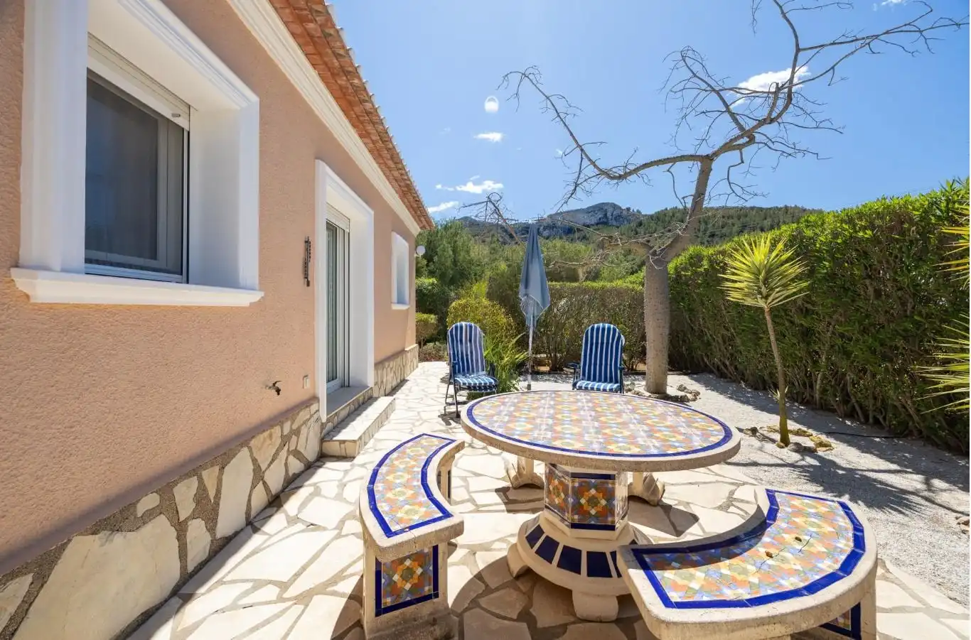 Jardín de Casa o chalet de alquiler en Dénia con Aire acondicionado, Calefacción y Jardín privado