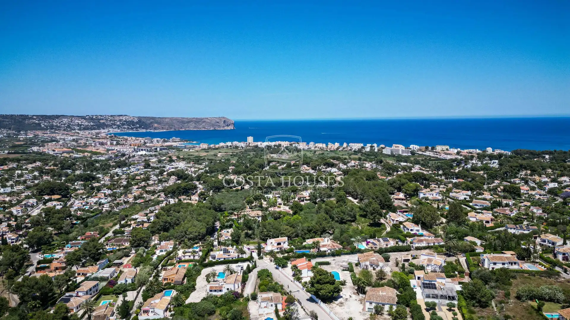 Exterior view of Houses for sale in Jávea / Xàbia  with Air Conditioner, Private garden and Terrace