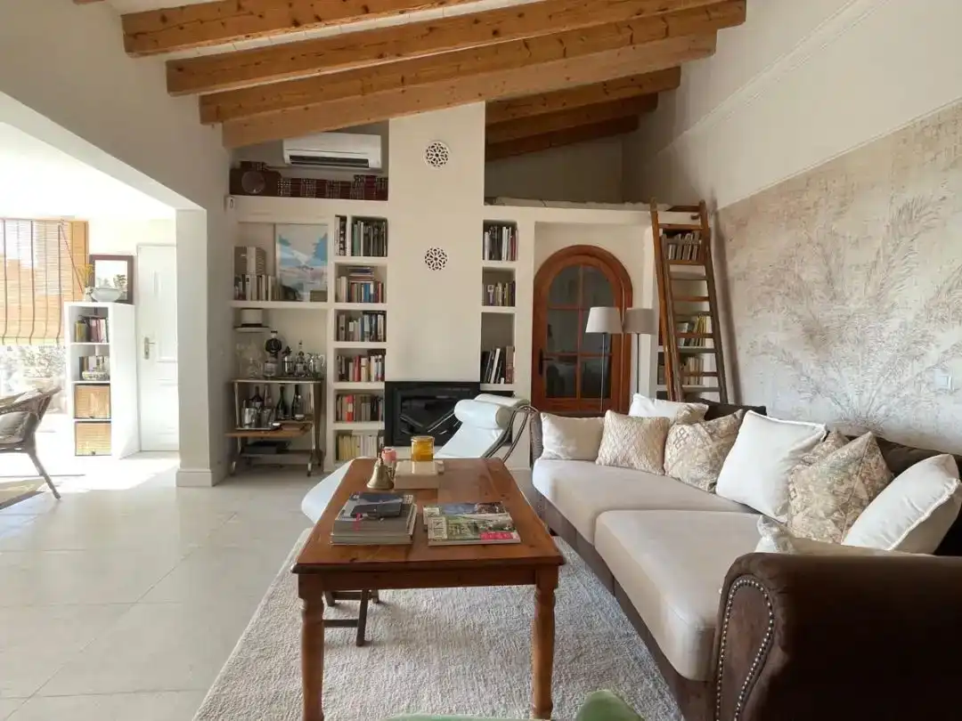 Living room of Houses for sale in  Palma de Mallorca  with Air Conditioner, Terrace and Balcony