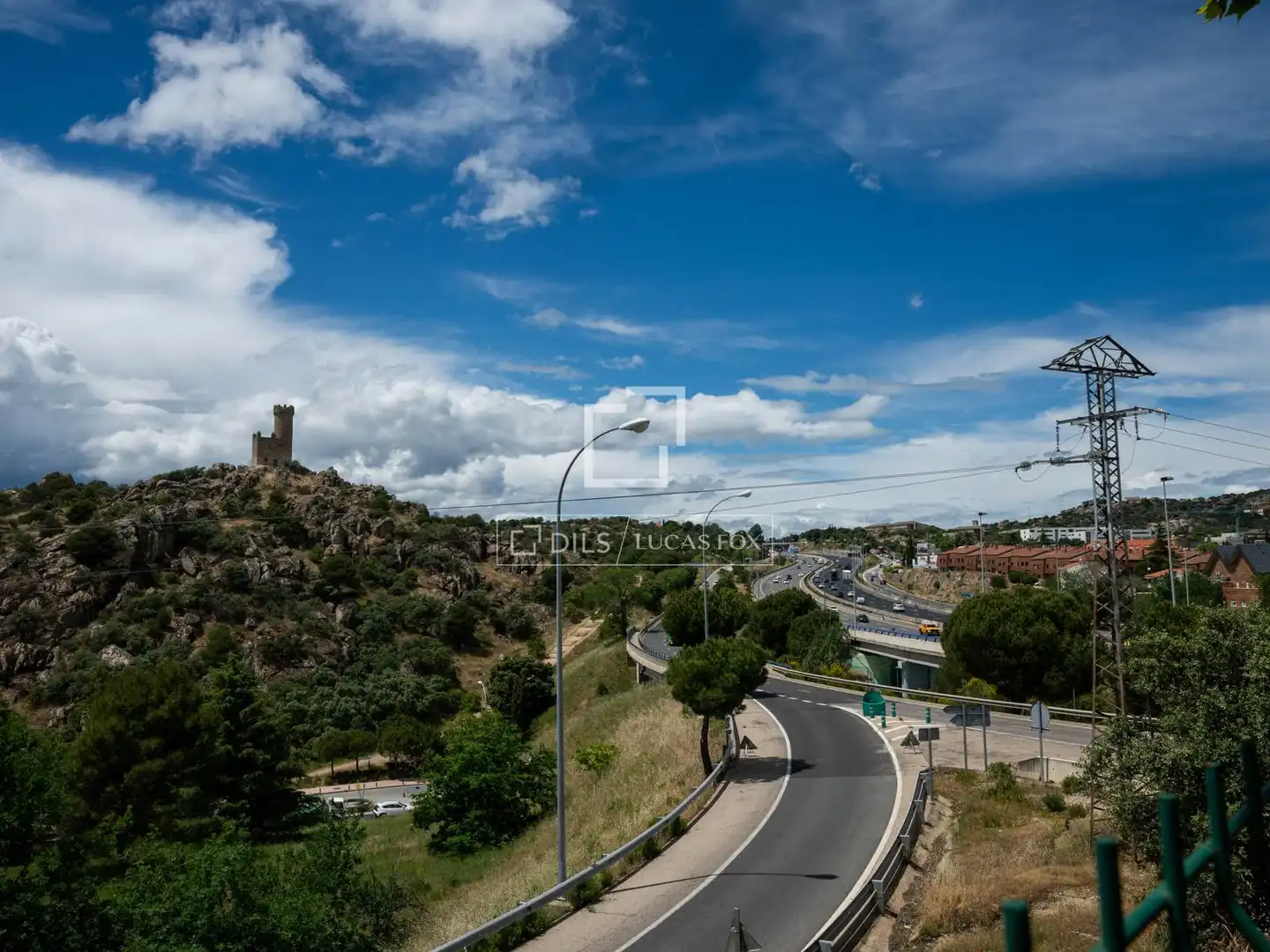 Vista exterior de Piso de alquiler en Torrelodones con Calefacción, Jardín privado y Piscina