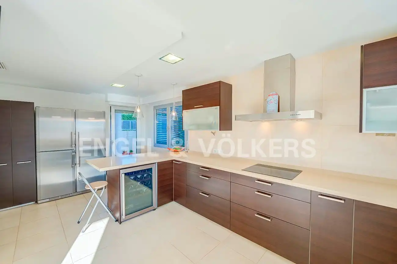 Kitchen of Houses for sale in Sant Joan d'Alacant  with Air Conditioner, Private garden and Terrace