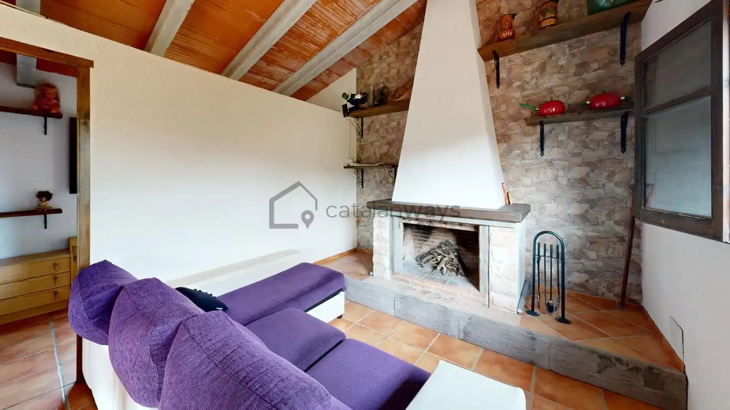 Sala d'estar de Finca rústica en venda en Freginals