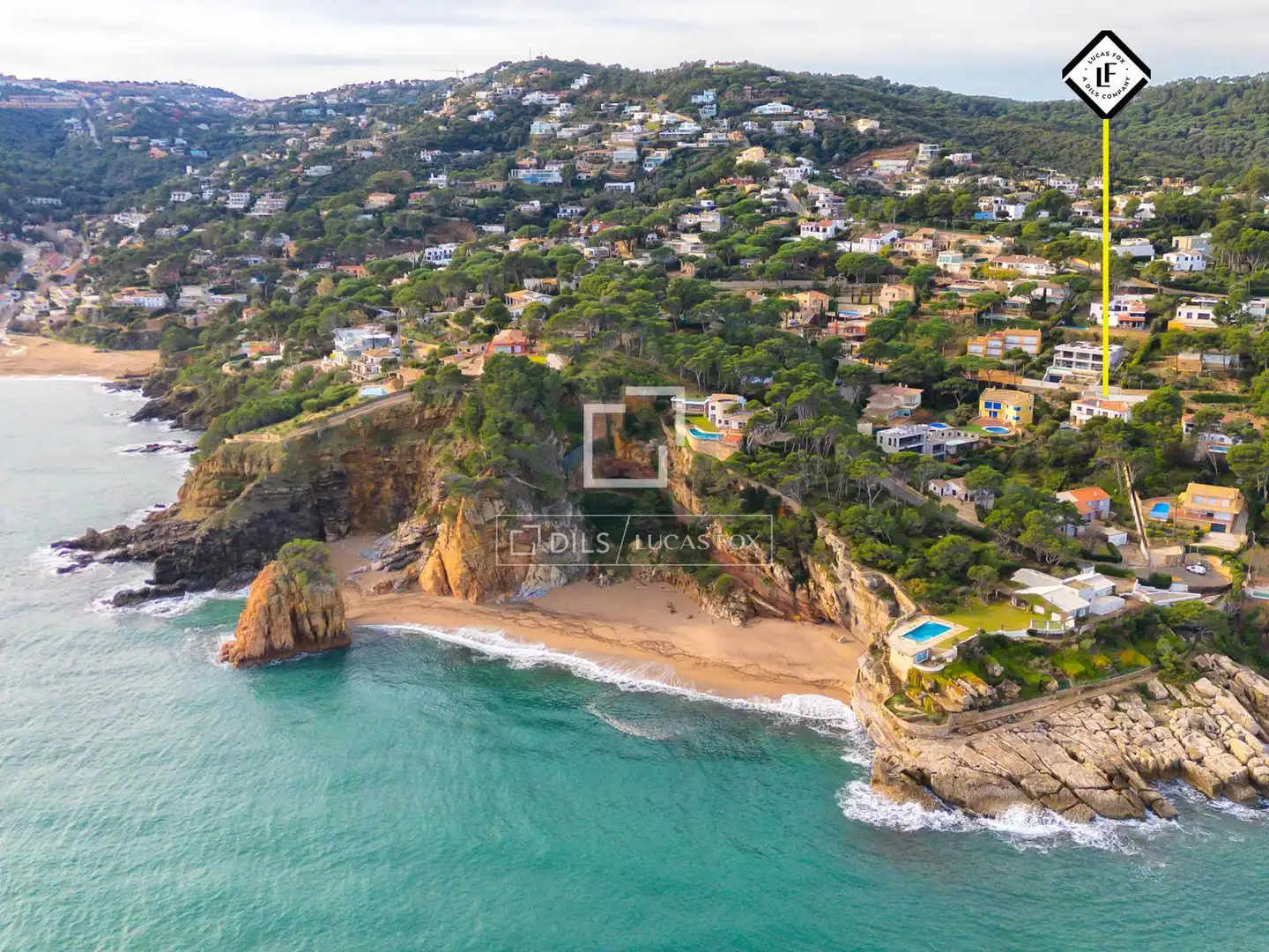 Exterior view of Houses for sale in Begur  with Air Conditioner, Heating and Private garden