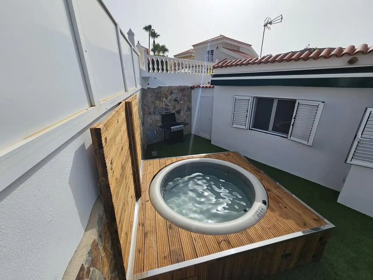 Terrace of Houses for rent in Mogán  with Air Conditioner, Private garden and Terrace