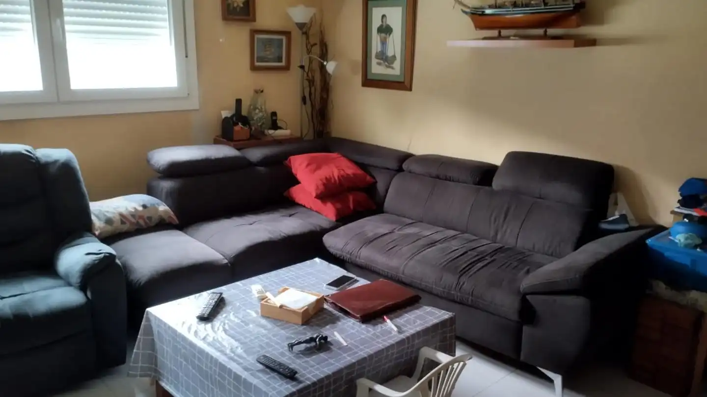 Sala de estar de Dúplex en venta en Azuqueca de Henares con Aire acondicionado, Calefacción y Amueblado