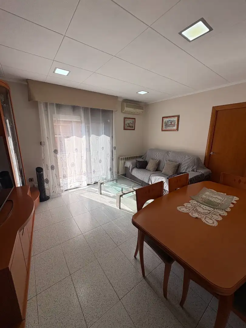 Sala d'estar de Pis en venda en Badalona amb Aire condicionat, Calefacció i Balcó