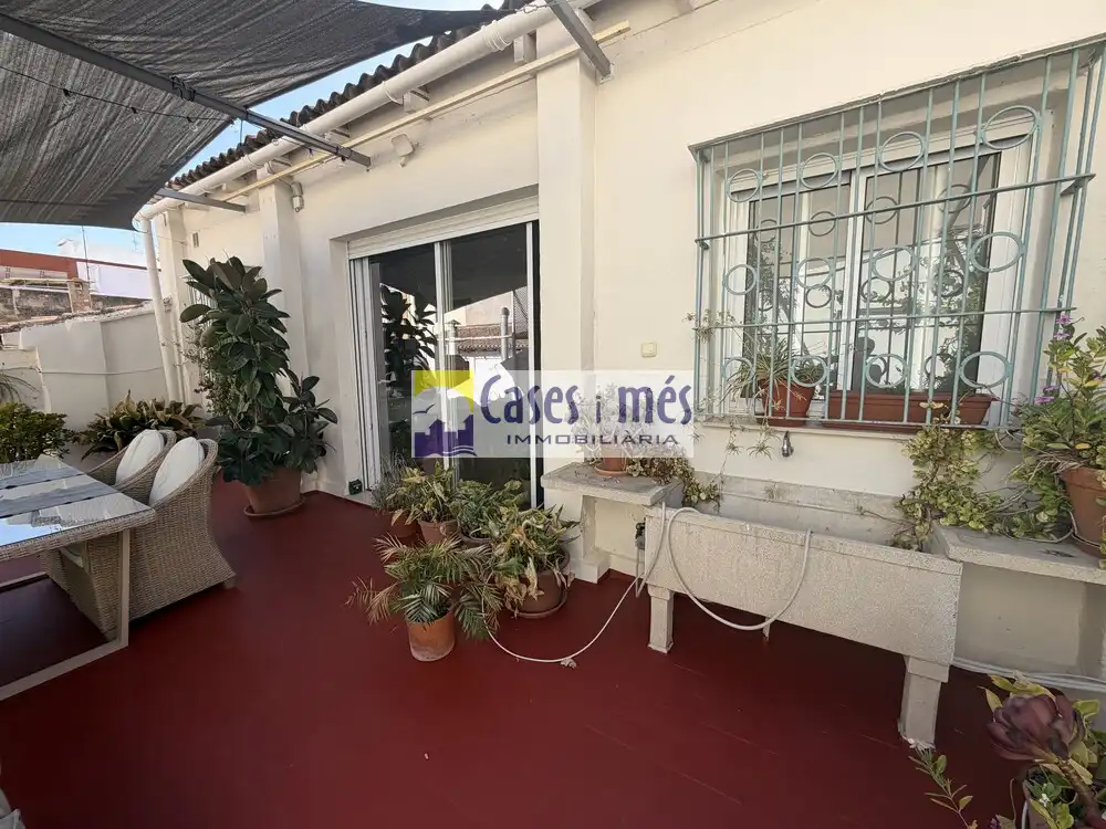 Terrasse von Country house zum Verkauf in La Pobla de Farnals mit Klimaanlage, Terrasse und Abstellraum
