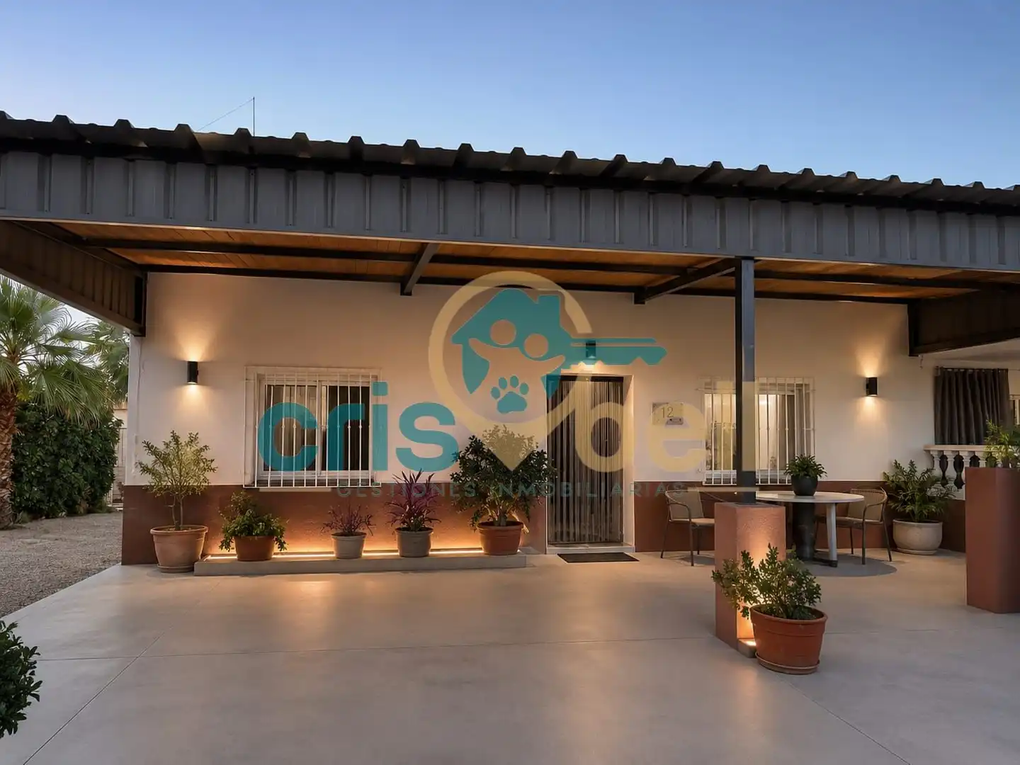 Terraza de Casa o chalet en venta en Lorca con Aire acondicionado, Jardín privado y Amueblado