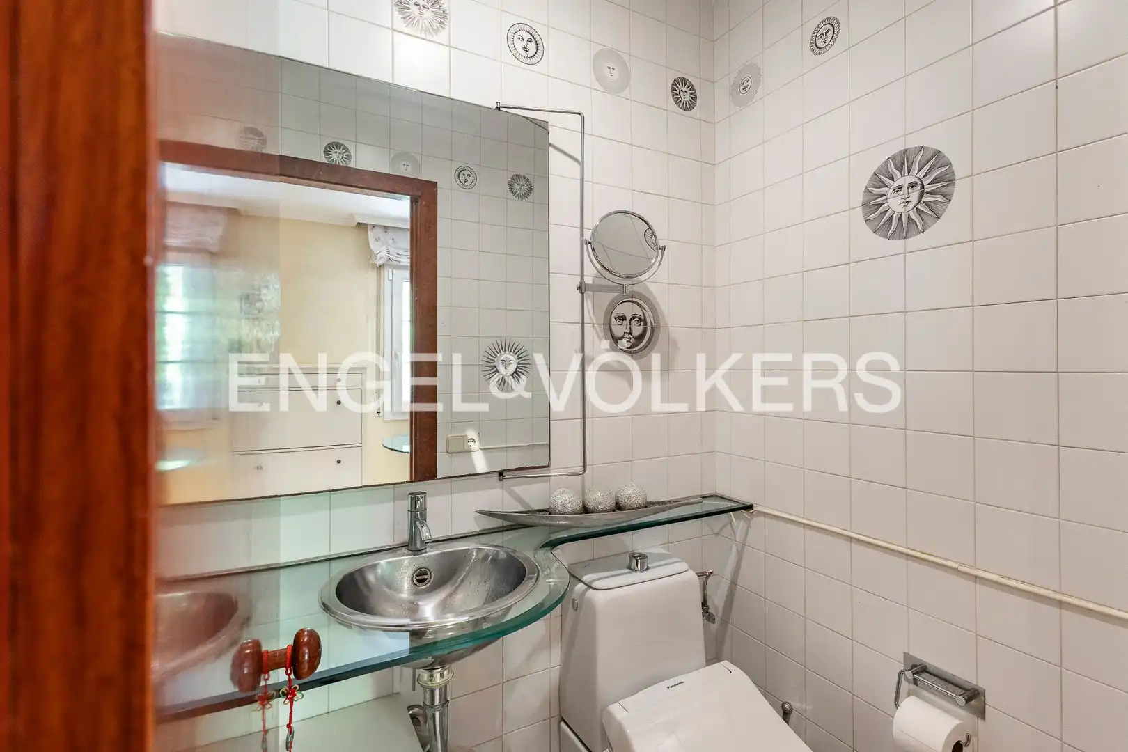 Baño de Casa o chalet en venta en Esplugues de Llobregat con Aire acondicionado, Calefacción y Jardín privado