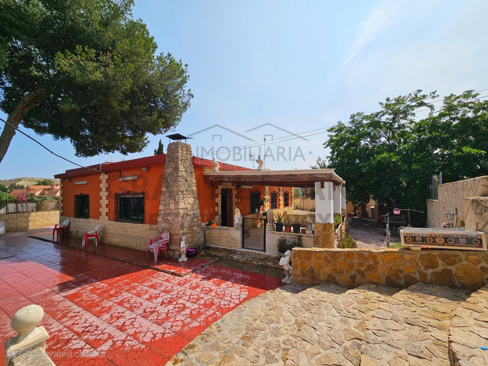 Vista exterior de Casa o xalet en venda en Alicante / Alacant amb Calefacció, Jardí privat i Terrassa