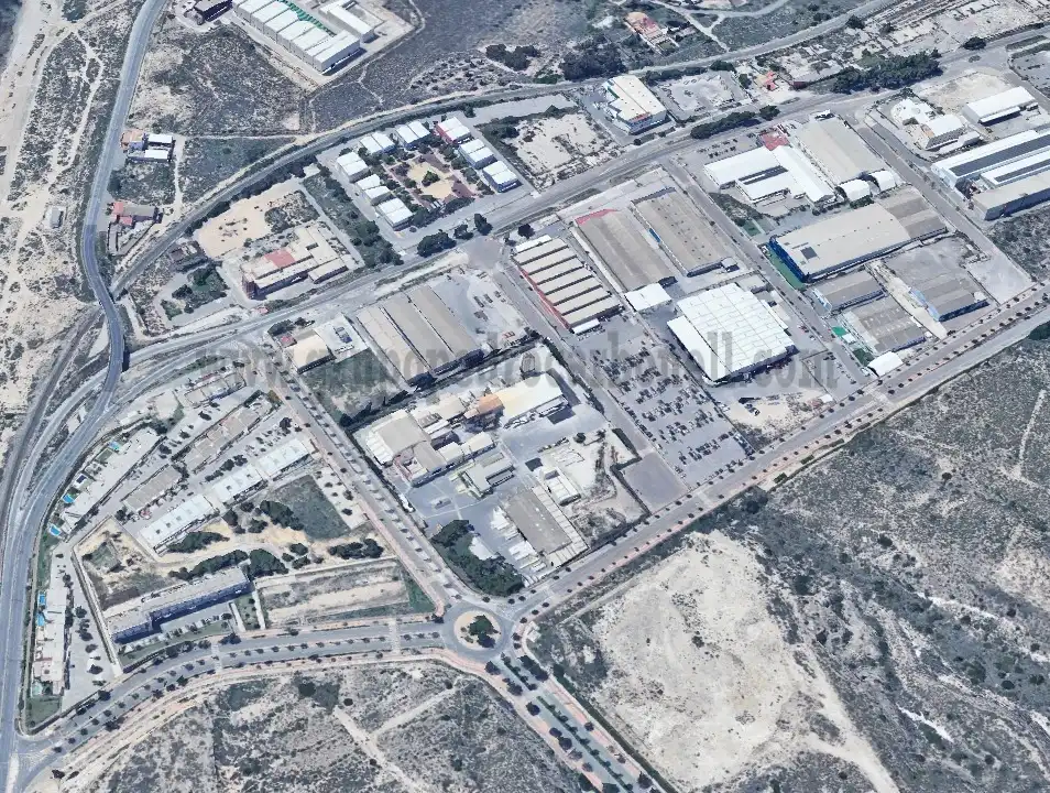 Vista exterior de Nau industrial en venda en Alicante / Alacant