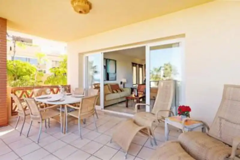 Terrace of Apartments for rent in Mijas  with Air Conditioner, Terrace and Swimming Pool
