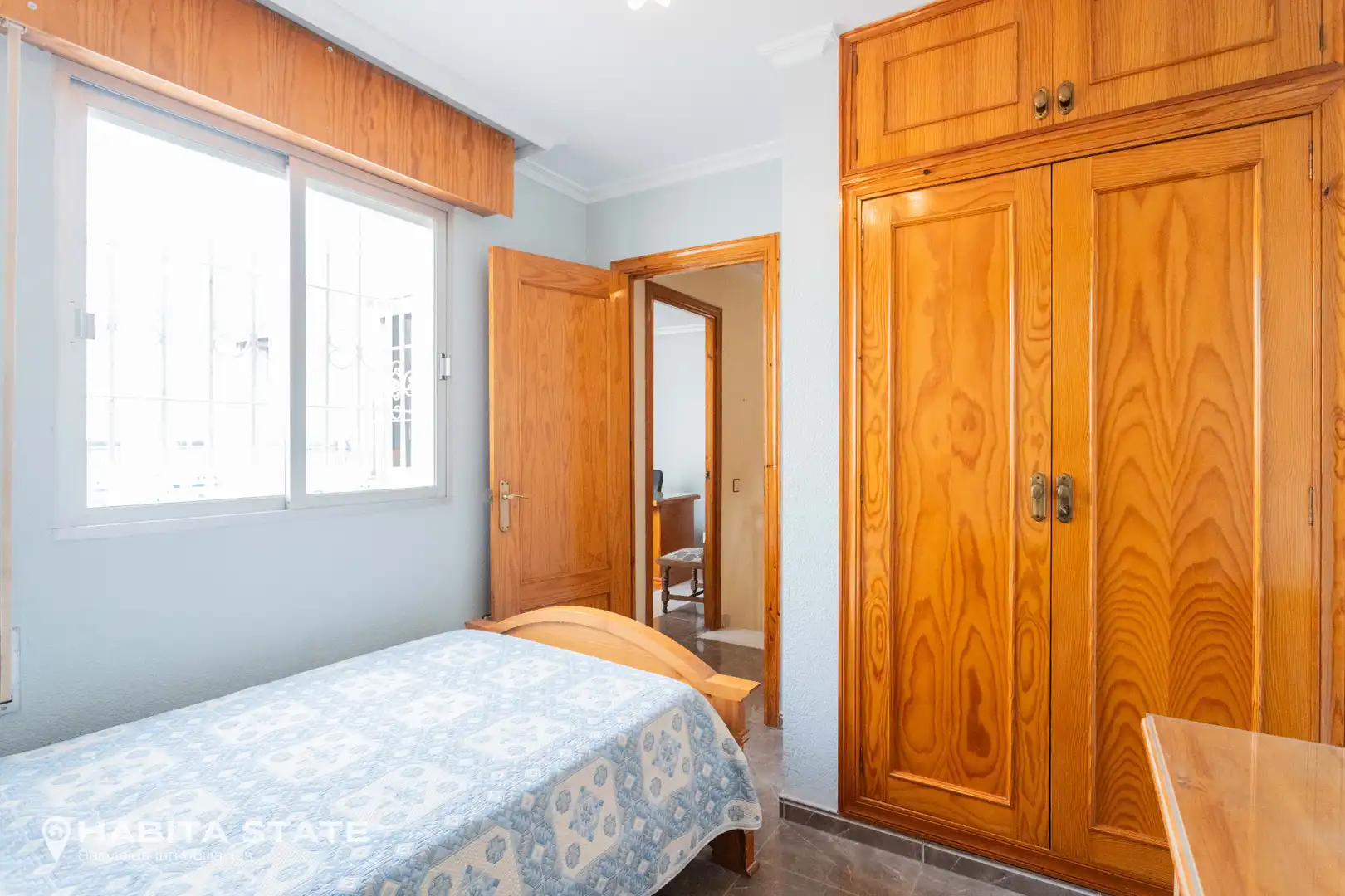 Bedroom of Detached homes for sale in Almería  with Air Conditioner, Terrace and Furnished