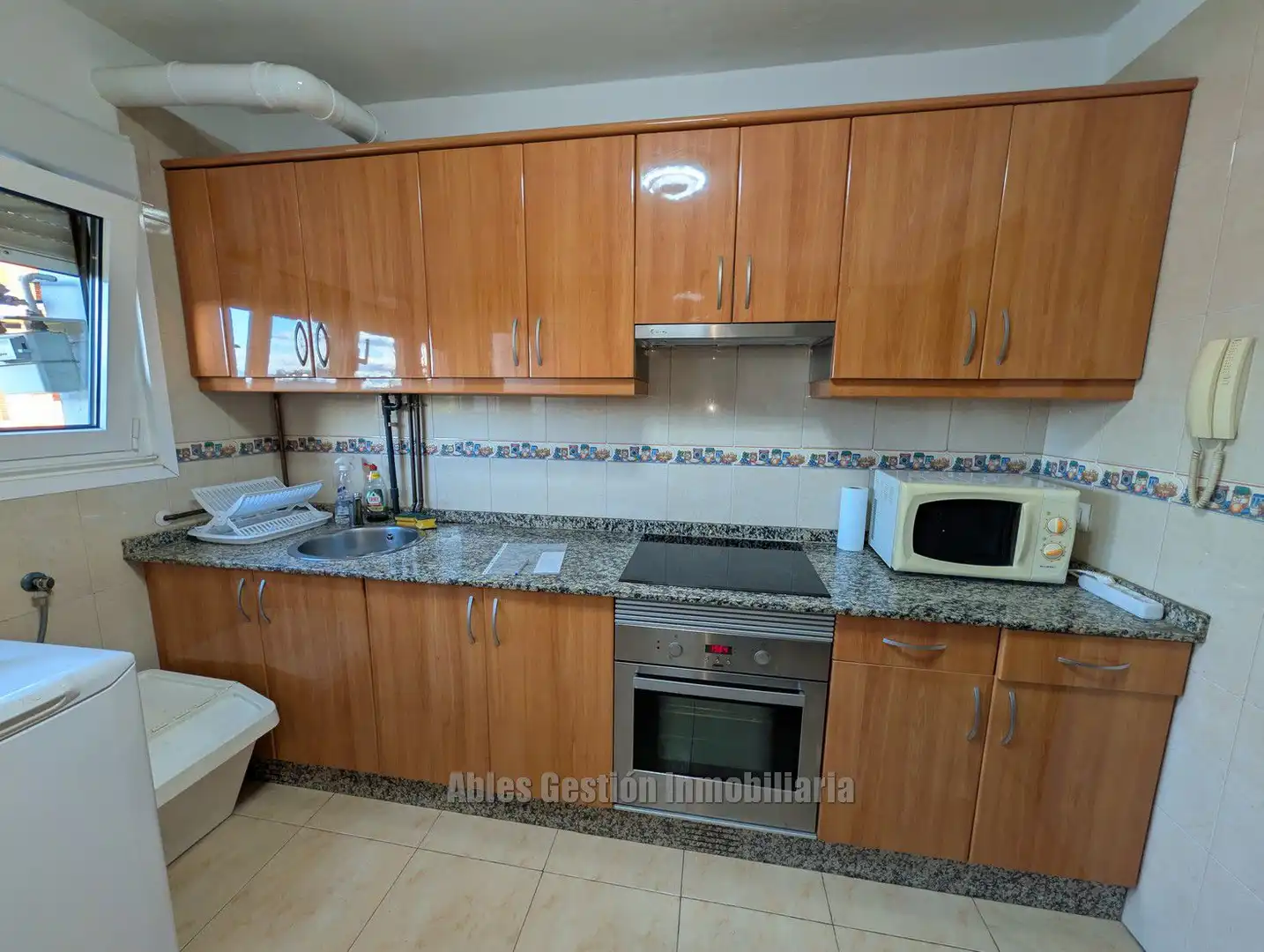 Küche von Wohnung zum Verkauf in Siero mit Heizung und Terrasse
