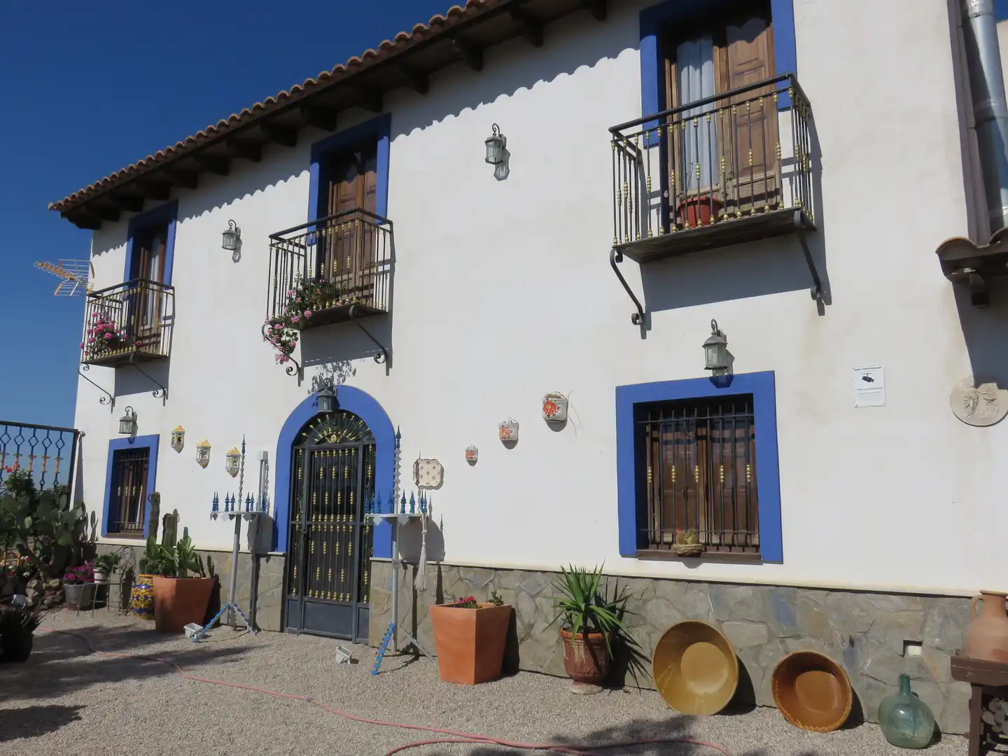 Vista exterior de Finca rústica en venta en Murcia con Jardín privado, Terraza y Trastero