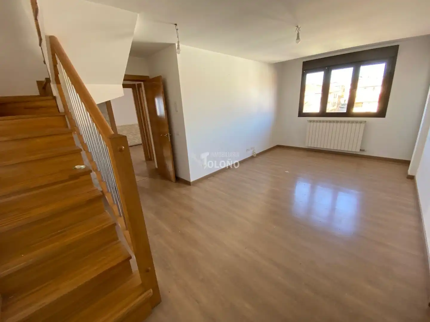 Living room of Duplexes for sale in Zarratón  with Heating, Parquet flooring and Terrace