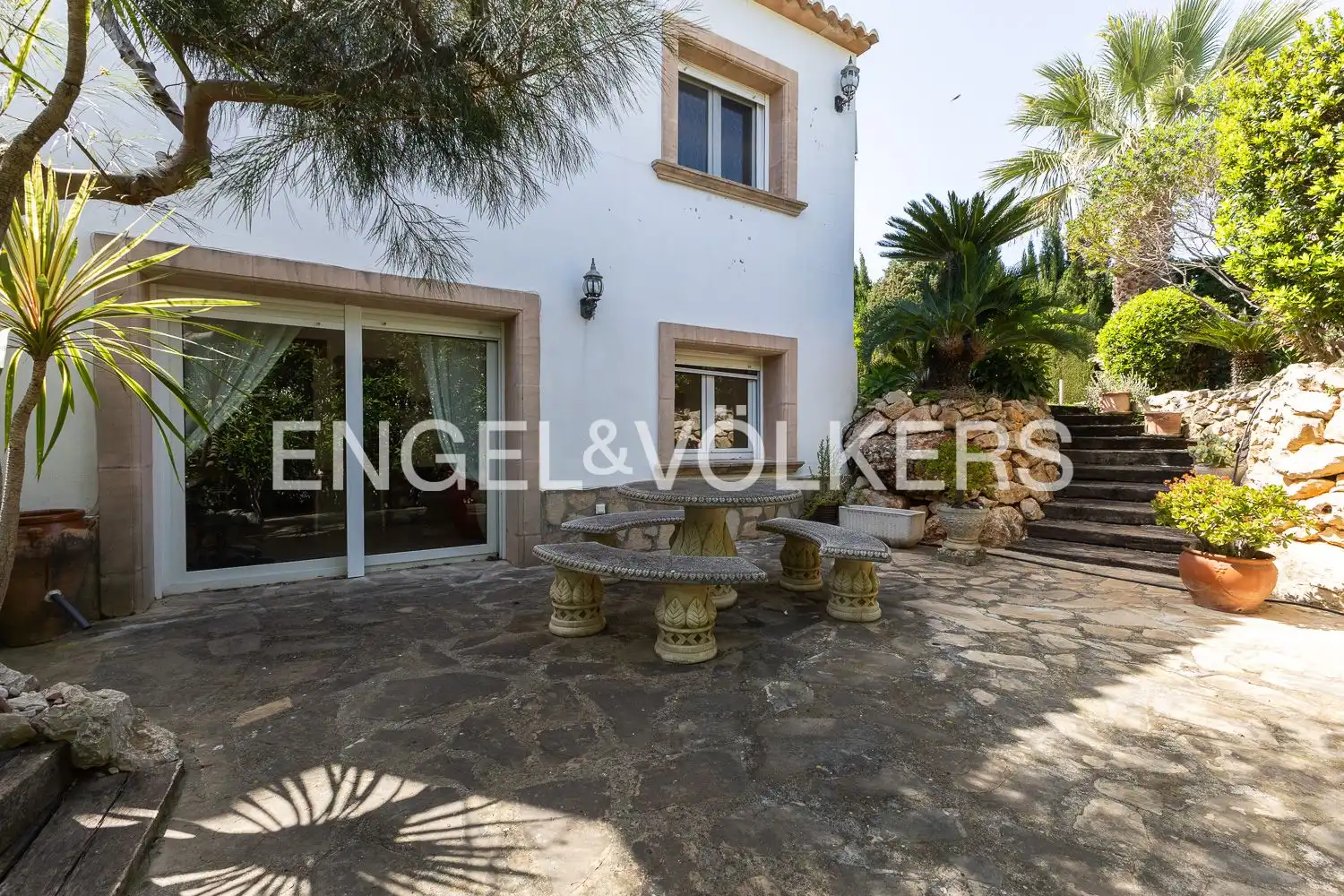 Vista exterior de Finca rústica en venta en Jávea / Xàbia con Aire acondicionado, Calefacción y Jardín privado
