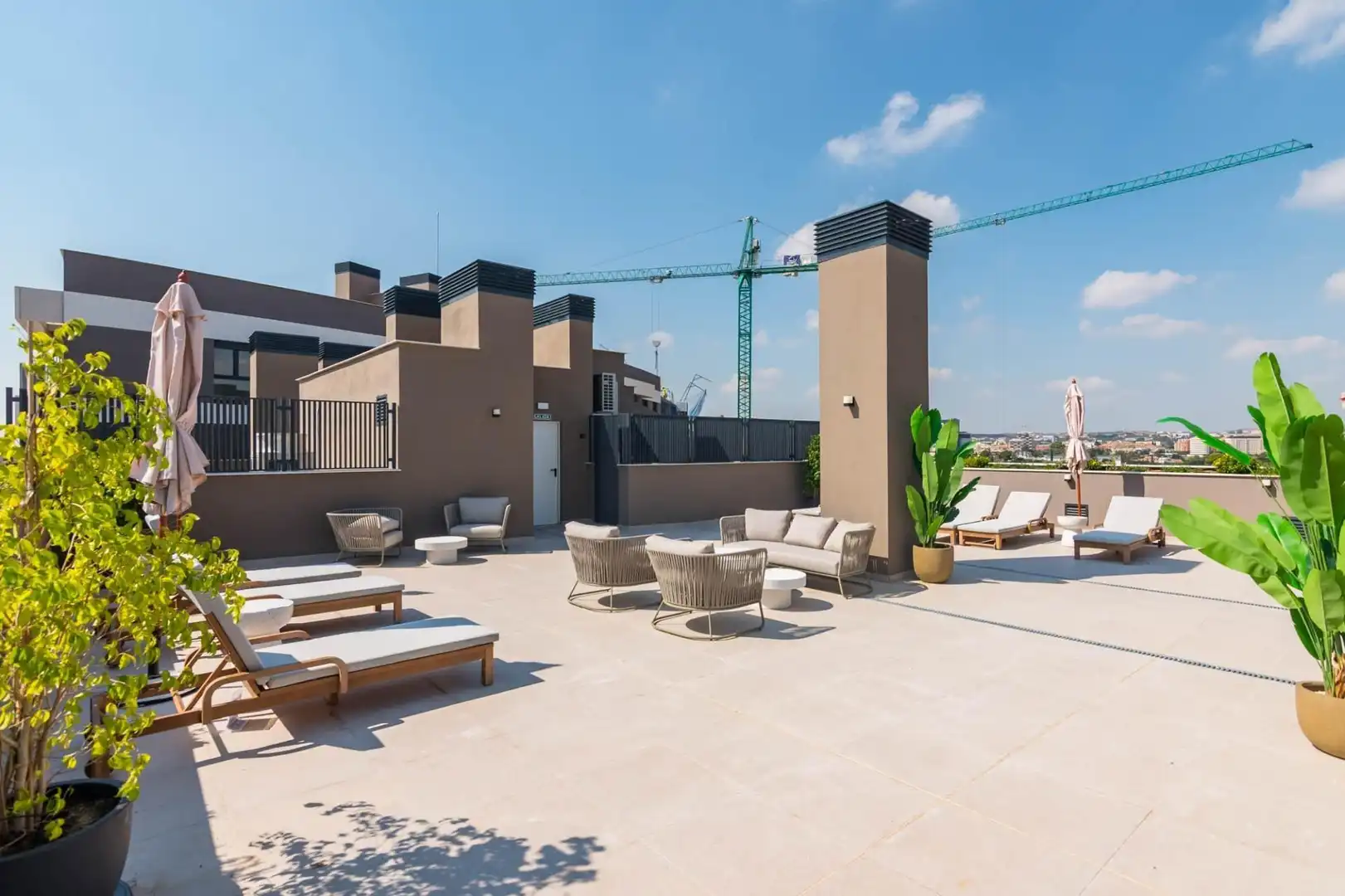 Terrace of Flat for sale in Murcia  with Air Conditioner, Heating and Private garden