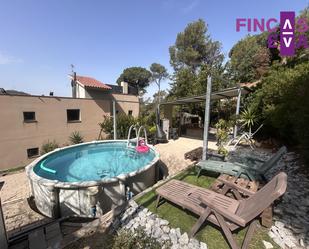 Swimming pool of House or chalet for sale in Vilanova del Vallès  with Air Conditioner, Heating and Terrace