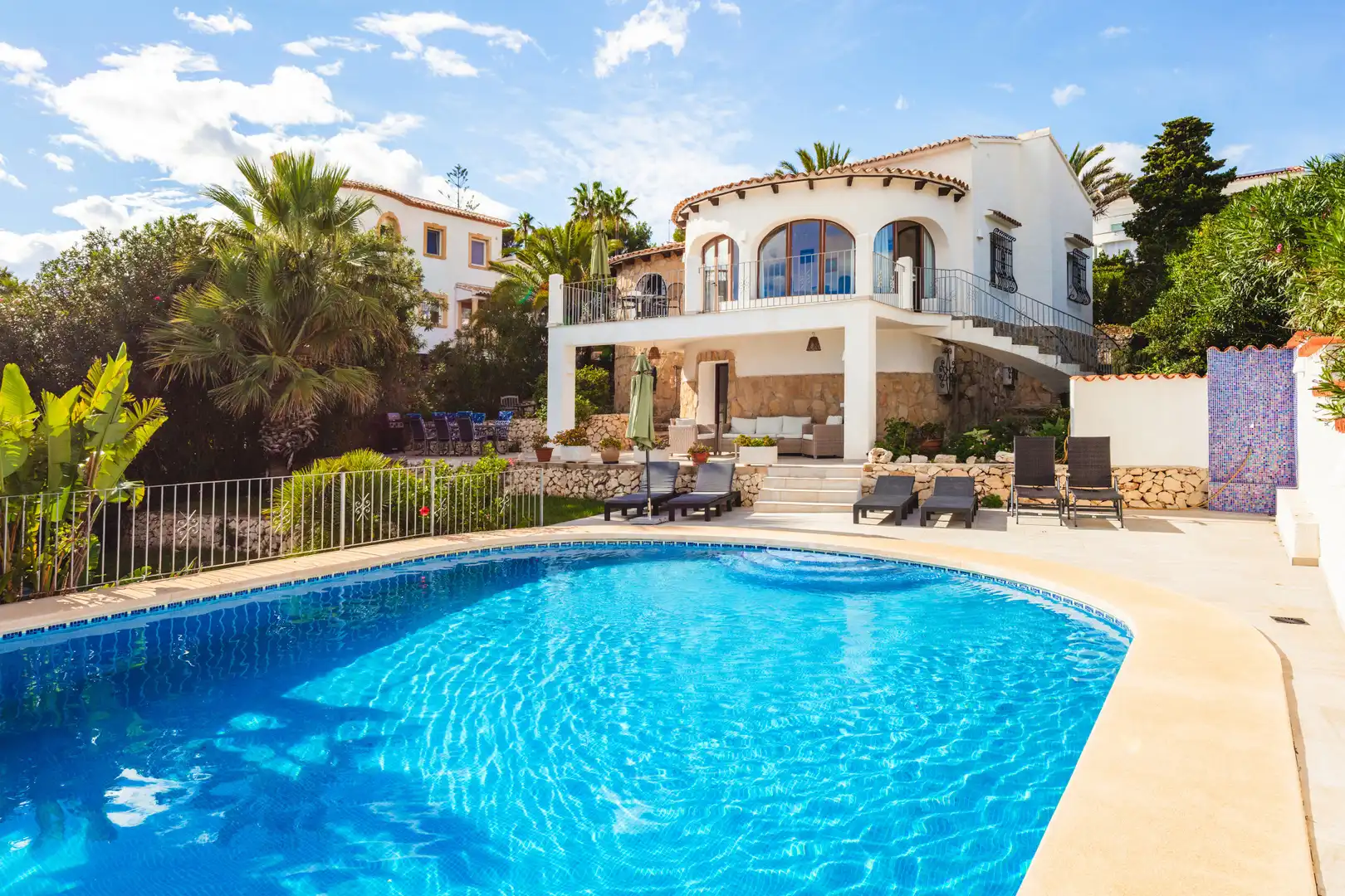 Piscina de Casa o xalet en venda en Jávea / Xàbia amb Aire condicionat, Jardí privat i Terrassa