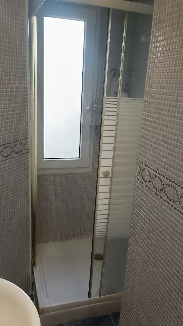 Bathroom of Flat for sale in Gijón   with Heating, Parquet flooring and Furnished