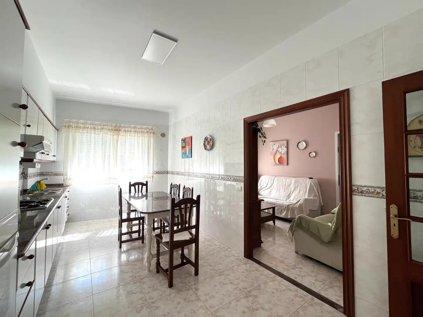Comedor de Casa adosada en venta en Boiro con Terraza, Amueblado y Balcón
