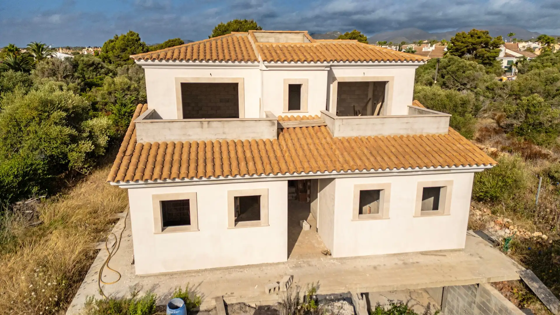 Vista exterior de Casa o xalet en venda en Manacor amb Traster i Piscina