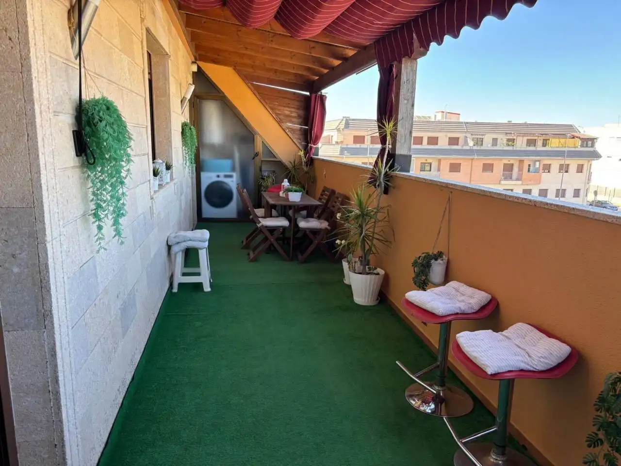 Terrasse von Wohnung zum Verkauf in Archena mit Klimaanlage, Terrasse und Abstellraum