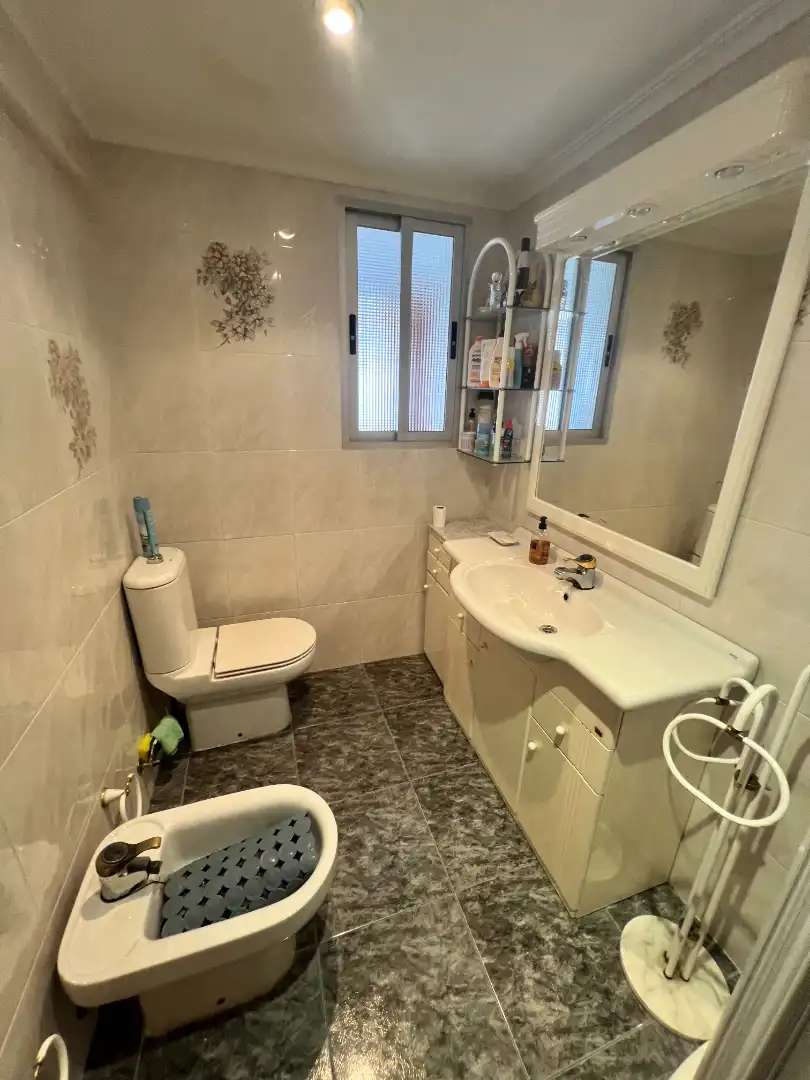Bathroom of Flat for sale in Sagunto / Sagunt  with Air Conditioner, Heating and Balcony
