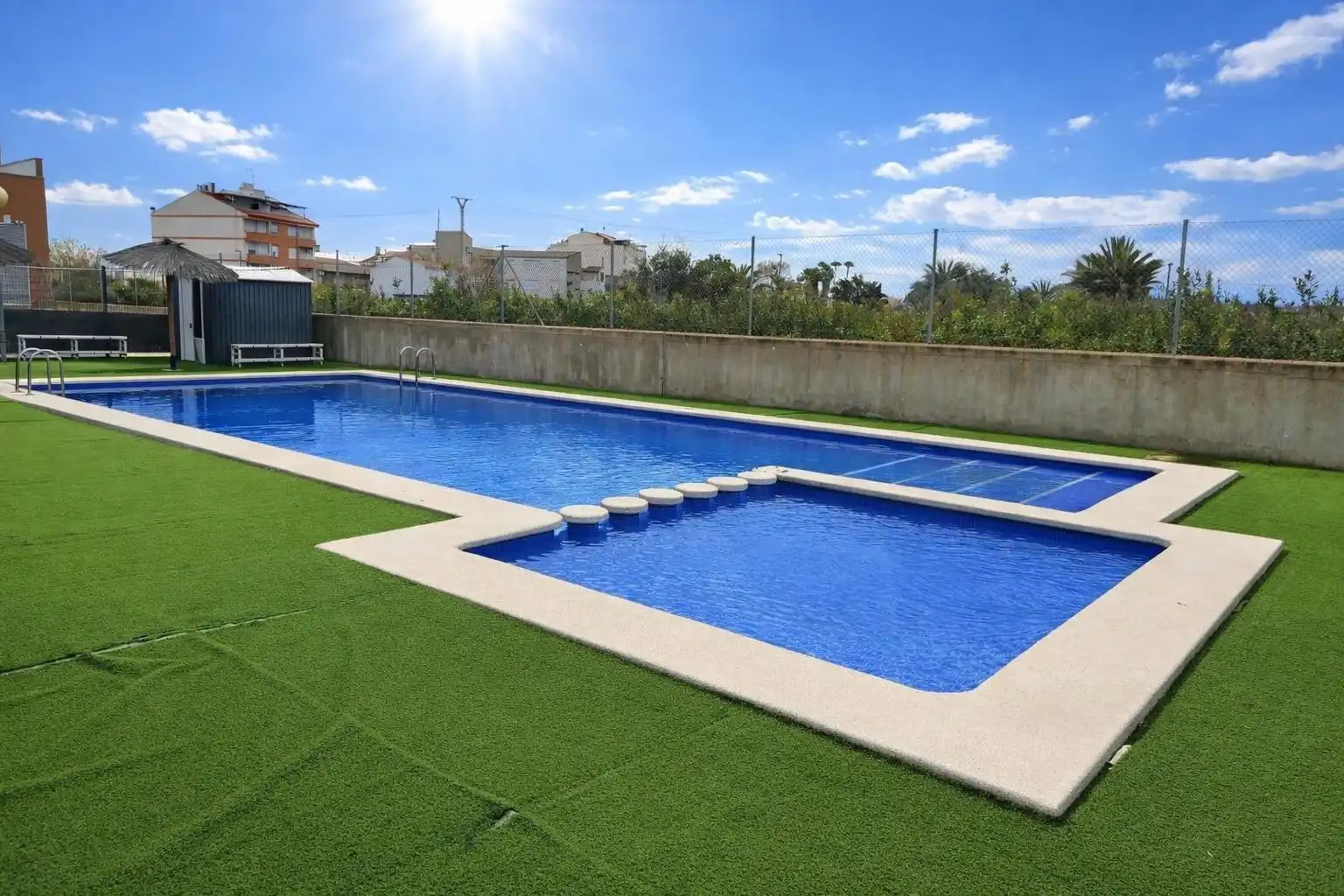 Swimming pool of Attic for sale in Alcantarilla  with Air Conditioner, Terrace and Community pool
