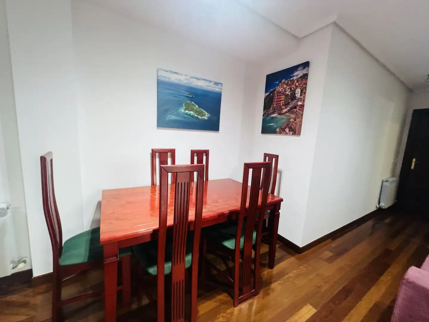 Dining room of Flat for sale in Voto  with Heating, Parquet flooring and Furnished