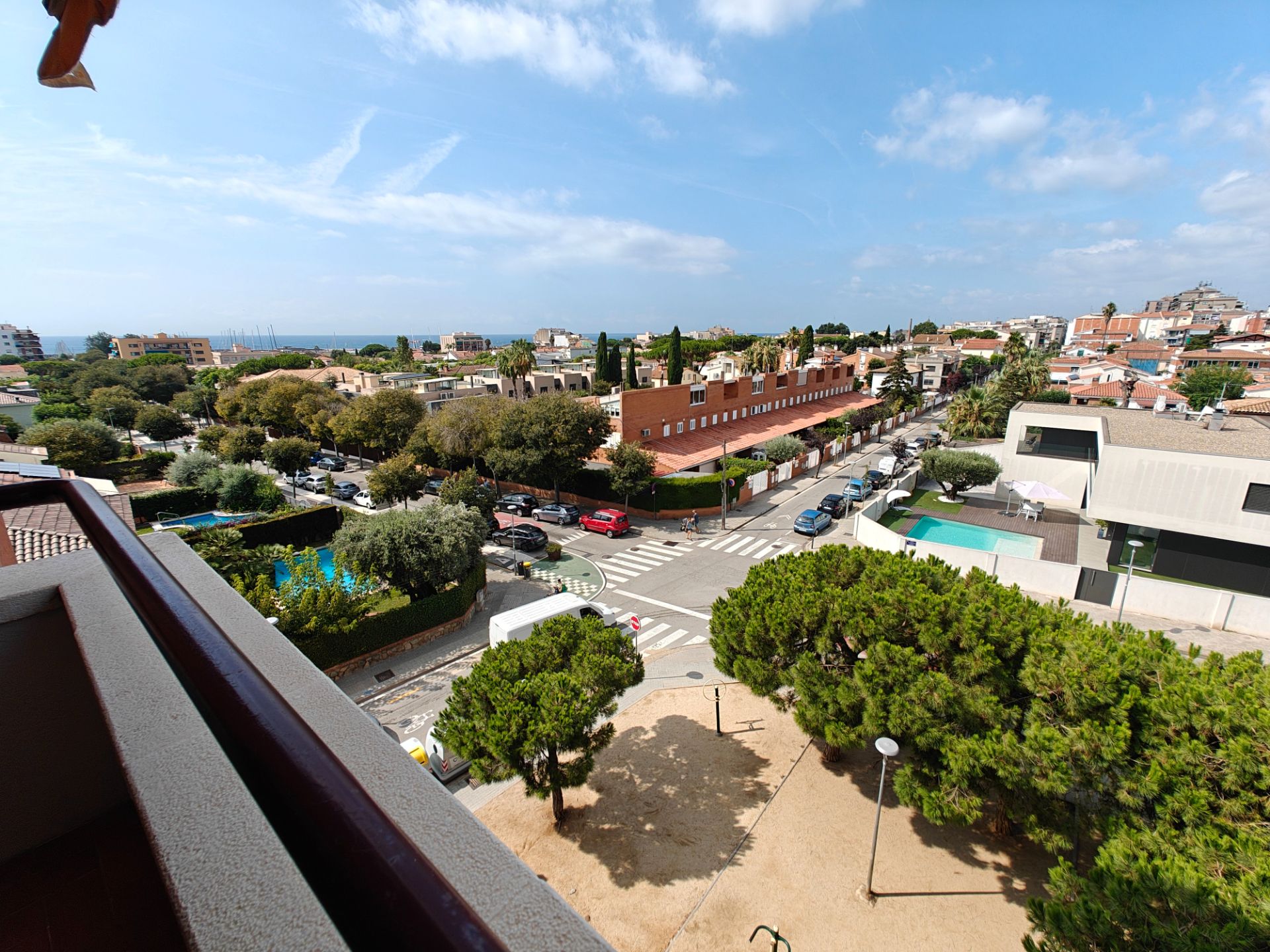 Vista exterior de Piso en venta en Premià de Mar con Aire acondicionado, Calefacción y Terraza