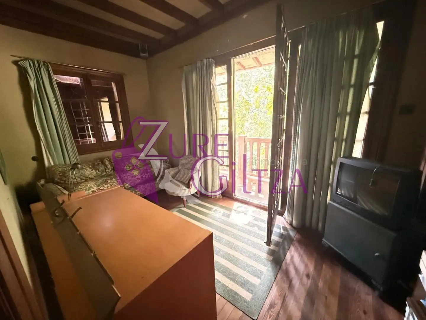 Balcony of Houses for sale in Artea  with Heating, Private garden and Terrace