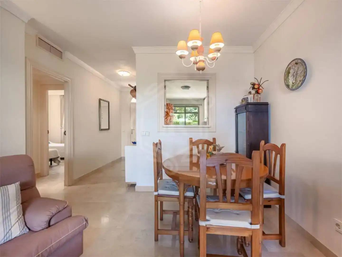Comedor de Apartamento en venta en Marbella con Aire acondicionado y Piscina