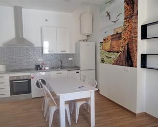 Kitchen of Flat to rent in  Cádiz Capital  with Air Conditioner, Furnished and Oven